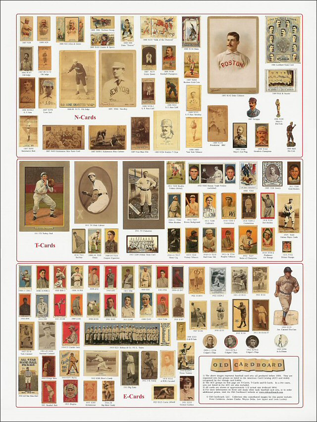 VINTAGE BASEBALL CARDS, VINTAGE BASEBALL GREETING CARDS